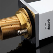 Смеситель для биде Gappo G5048, белый/хром - фото 6