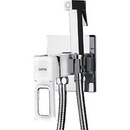 Набор для гигиенического душа Gappo G7217-8, белый/хром - фото 