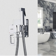 Набор для гигиенического душа Gappo G7217-8, белый/хром - фото 2