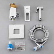 Набор для гигиенического душа Gappo G7217-8, белый/хром - фото 6