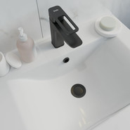 Донный клапан Iddis Slide SLIB000i88 (универсальный) чёрный - фото 2