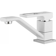 Смеситель для кухни Gappo G4517-8, белый/хром - фото 