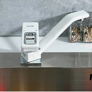 Смеситель для кухни Gappo G4517-8, белый/хром - фото 4