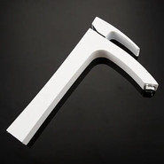 Смеситель для раковины высокий Gappo Jacob G1007-18, белый/хром - фото 5