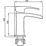 Смеситель для раковины Gappo Jacob G1007-30, белый/хром - фото 6