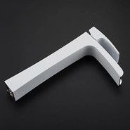 Смеситель для раковины высокий Gappo Jacob G1007-31, белый/хром - фото 5