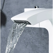 Смеситель для раковины с термостатом Gappo G1007-50, белый/хром - фото 4