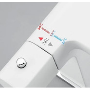 Смеситель для раковины с термостатом Gappo G1007-50, белый/хром - фото 6