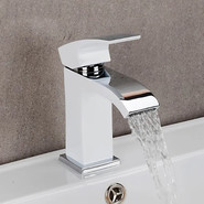 Смеситель для раковины Gappo Jacob G1007-8, белый/хром - фото 4