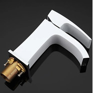 Смеситель для раковины Gappo Jacob G1007-8, белый/хром - фото 5