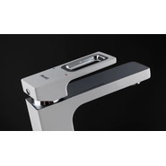 Смеситель для раковины Gappo Futura G1017-8, белый/хром - фото 6