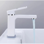 Смеситель для раковины Gappo Futura G1017, белый - фото 4