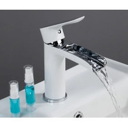 Смеситель для раковины Gappo Noar G1048-8, белый/хром - фото 2