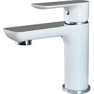 Смеситель для раковины Gappo Noar G1048, белый/хром, Цвет производителя: белый - фото 