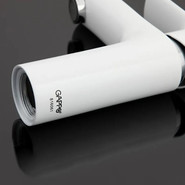 Смеситель для раковины Gappo Noar G1048, белый/хром, Цвет производителя: белый - фото 6