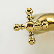 Смеситель для раковины Gappo G1089-6, золото - фото 4