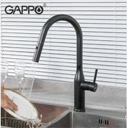 Смеситель для кухни Gappo G4398-46, черный - фото 3