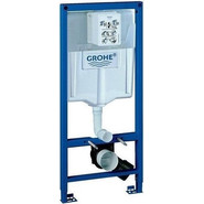 Инсталляция с подвесным унитазом комплект: Grohe Rapid SL 38772001 с подвесным безободковым унитазом Azario Gloria AZ-2003 сиденье микролифт, крепление, кнопка смыва хром, Цвет производителя: белый - фото 2