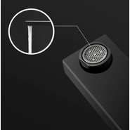 Смеситель для раковины настенный Gappo Futura G1017-16, черный - фото 6