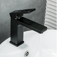 Смеситель для раковины Gappo G1017-6, черный - фото 2