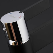 Смеситель для раковины Gappo Atlantic G1081, черный/хром - фото 5