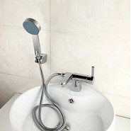 Смеситель для раковины с душевой лейкой Gappo Chanel G1204 - фото 2