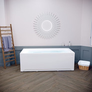 Ванна акриловая Радомир Прованс 180x80 см (в комплекте каркас и сифон), Размер - мм: 1800х800 - фото 5