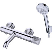 Смеситель для ванны Bronze de Luxe Focus 24603CM, Цвет производителя: хром - фото 