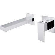 Смеситель для раковины настенный Abber Daheim AF8212 (со скрытой частью), Цвет производителя: хром - фото 