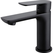 Смеситель для раковины Abber Weiss Insel AF8010B, черный матовый, Цвет производителя: чёрный матовый - фото 