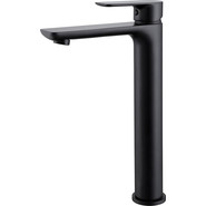 Смеситель для раковины высокий Abber Weiss Insel AF8011B, черный матовый, Цвет производителя: чёрный матовый - фото 