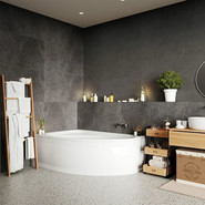 Ванна акриловая Vagnerplast Hapi 170x110 см 76387 L - фото 5