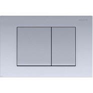 Кнопка смыва Aquatek KDI-0000011, хром матовый - фото 