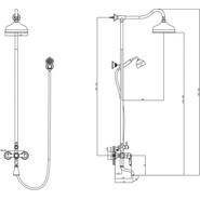 Душевая стойка Lemark Villa LM4862C - фото 2