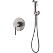 Набор для гигиенического душа BelBagno ETNA-SET-HGN-IN, сатин - фото 