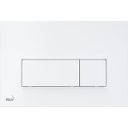 Кнопка смыва Alcaplast Thin M570, белый глянец - фото 