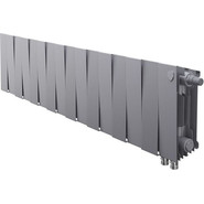Радиатор Royal Thermo Piano Forte 200 VDR Silver Satin 1280х280 мм (16 секций) - фото 