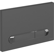 Кнопка смыва Cersanit Estetica A64112, черный матовый/хром - фото 3