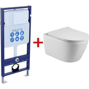 Инсталляция Aquatek Standart 50 INS-0000012 с подвесным унитазом Aquatek Бетта AQ1253W-00 - фото 
