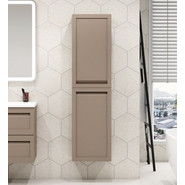 Пенал подвесной Art&Max AM-Platino-1500-2A-SO-CM 40 см, капучино матовый - фото 