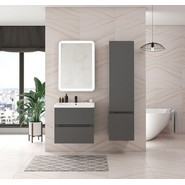 Пенал подвесной Art&Max AM-Techno-1600-AC-SO-ZB815-R 40 см, смоки софт - фото 3