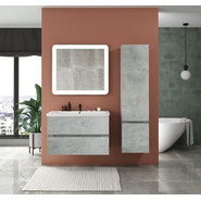 Пенал подвесной Art&Max AM-Techno-1600-AC-SO-LS935-R 40 см, бетон лофт натуральный - фото 2