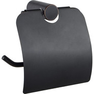 Держатель для туалетной бумаги Haiba HB8403-7, цвет чёрный матовый - фото 