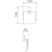 Держатель для туалетной бумаги Haiba HB8803 - фото 2