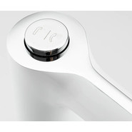 Смеситель для ванны Gappo G1103-8, белый/хром - фото 2