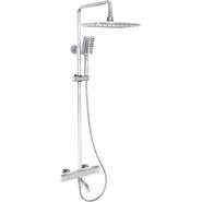 Душевая стойка с термостатом Gappo G2491-8, белый, Цвет производителя: белый - фото 