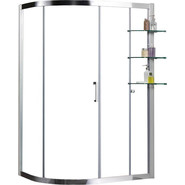 Душевое ограждение Azario Victoria AZ-NNQ2131-1-L 120х90 см (стекло 8 мм) хром/прозрачное - фото 2