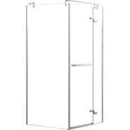 Душевое ограждение Azario Montreal AZ-NWG1231-R 90х90 см (стекло 8 мм) алюминий/прозрачное - фото 2