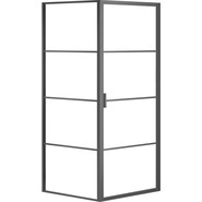 Душевое ограждение Azario Richmond 90х90 см AZNAG1221900, черный/прозрачное - фото 2