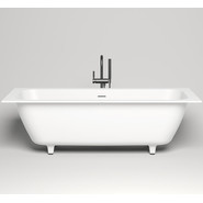 Ванна каменная Salini Orlanda Axis Kit 190х80 см 103311G (S-Sense) глянцевая - фото 
